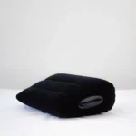 Inflatable PVC Flocking Pillow Wedge Love Pillow Triangle Foldable Master Cushion Labor-saving Sitting Bed Sofa Furniture - Image 4