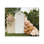 Rainbow Acrylic Backdrop Wall Panel for Wedding Decoration Shower, PVC - Image 4