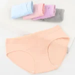 Low waisted Belly Support Pure Cotton Pregnant Women's Underwear Is Soft Comfortable Traceless All Cotton Women's Underwear - Image 4