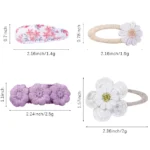 Ins Girls Hair Clips Fabric Hair Clips Children Hair Clips For Infant Gift Daily Wear - Image 3