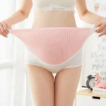 High waist Maternity Underwear Belly Support Maternity Cotton Panties Skin Friendly Thin Pregnancy Briefs For Pregnant Women - Image 3