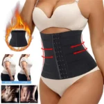Women Fajas Waist Trainer Slimming Sheath Postpartum Support Flat Belly Girdle Body Shapewear Wrap Belt Corset for Tummy control - Image 3