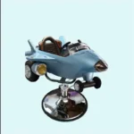 New children's hair barber shop lift car chair cartoon haircut seat music haircut cart hair chair Hot sales - Image 3