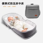 Portable Cribs Movable Multifunctional Foldable Newborn Infants Bed For Travel With Mosquito Net Maternity Diaper Bag - Image 6