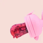 2-in-1 Push-on Type Fruit Feeder, Silicone Fresh Food Feeder, Food and Vegetable Supplement Biting Feeding Tool - Image 6