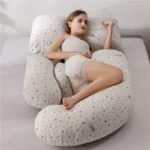 Pregnancy Sleeping Pillows, G-Shaped Full Body Maternity Pillow with Removable Cover, Belly Support for Pregnant Women