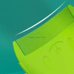 BX0D Newborn Cradle Caps Comb Head Cleaning Comb Bear Comb Travel Hair Styling Comb for Toddler Bath Head Massage - Image 3