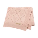 Blankets Super Soft Newborn Cotton Knit Month Stroller Nursery Swaddle Wrap Quilts 90*70cm Infant Boy Girl Sleeping Covers