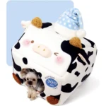 Cozy & Cute Pet House for Cats and Dogs - Warm, Soft, Comfortable Autumn/Winter Bedding - Creative Pet Supplies for Your Furry F - Image 3