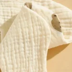 3PCS Cotton Gauze Feeding Bibs Summer Soft Petal Infants Print Saliva Towel Newborn Toddler Burp Cloth Kids Bib - Image 5