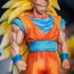 35cm ZW Factory Goku SSJ3 Action Figure with LED Base Super Saiyan 3 Collectible Model Figurine Decoration Gift Toy - Image 4