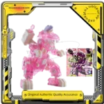 【Spot Goods】Original Transformation Toy Doctor Wu DW-E18S Pink Transparent Iron Dragon Three Transformation Base Action Doll