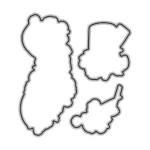 MangoCraft Great Mother Pregnant Woman Cutting Dies Clear Stamp Set DIY Scrapbooking Metal Dies Cut Silicone Stamps For Cards - Image 4