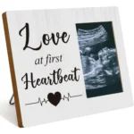 Pregnancy Announcement for Grandparents Friends Husband Ultrasound Picture Frames Congratulations Pregnancy Gifts for First Time