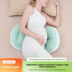 Pregnancy Pillows for Side Sleeping Maternity Support Full Body Comfort Waist Abdominal Aid for Pregnant Women’s Bed Rest - Image 3