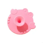 Soft Silicone Hairbrush Bath Brush Cartoon Design Tool for Newborns Sensitive Skin Care 425F - Image 5