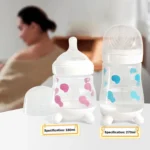 Cow Newborn Bottle 180ML/270ML Bottle PP Bottle Anti-flatulence Bottle BPA Free Bottle Cute Cow Shape - Image 2