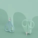 Q22D Baby Safety Clipper Finger Trimmer Scissor Portable Mini Manicure Cutter Scissors Baby Care for Shell