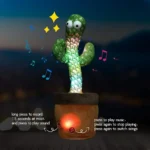 Dancing and Talking Cactus Toy Sunshine Cactus Children's Electronic Plush Toy with 120 Songs Children's Birthday Gifts - Image 6