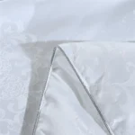 Lanlika Luxury White Nature 100% Silk Quilt Comforter Warmth Jacquard Duvet All Season Double Queen King Sleep Blanket 1Pcs - Image 6