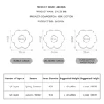 Muslin Drool Bibs for Boys Girls 5 Pcs Adjustable Bibs for Drooling and Teething Summer Soft Cotton Bandana Bibs - Image 2