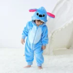 Kigurumi Stitch Cartoon Romper Infant Kids Animal Onesie Jumpsuit Toddler Clothes Girls Boys Cosplay Costumes For Halloween - Image 5