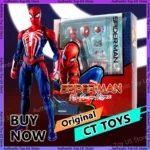 PS4 Spiderman Figure Avengers Spider Man Action Figures Upgrade Suit PS4 Game Edition Doll Hot Toys For Boys Gift