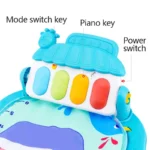 Fitness Stand Music Play Gym Activity Toys Newborn Piano Crawling Blanket Pedal Game Pad Early Education 0-36 Months Gifts - Image 2