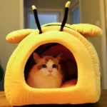 Y Pet Bed Semi-Enclosed Cat Sleeping Bag Four Seasons Universal Kennel Winter Warm Cat Supplies - Image 2