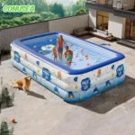 Inflatable Swimming Pool 3/ 2/1.5M Large Family Pools Children's Removable Basen for Home Outdoor Adult Kids Outdoor Games