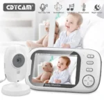 Cdycam New 3.5 inch Wireless Video Monitor Night Vision Temperature Monitoring 2 Way Audio Talk Nanny Security Camera