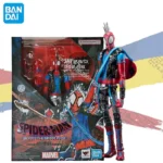 In stock Bandai Original SPIDER-MAN ACROSS SPIDER-VERSE PART ONE S.H.Figuarts SPIDER-PUNK Anime Action Figures Model Toys Gift