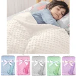 Autumn Winter Fleece Blankets for Babies Newbown Swaddles Muslin Blanket Infant Bedding Sets Thermal Fleece Towels - Image 3