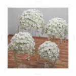 Orchids Artificial Flower Ball Wedding Centerpieces Wedding Decoration Supplies Wedding Favors Backdrop Stand Gender Reveal - Image 3