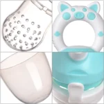 Silicone Fresh Food Nibbler Feeder Kids boy girl Fruit Nipples Feeding Safe Infant Supplies Nipple soother Bottles - Image 6