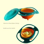 Universal Gyro Bowl Children Rotary Balance Novelty Gyro 360 Rotate Spill Proof Feeding Dishes Training Rotary Balance Toy - Image 4