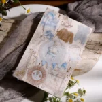 43pcs Kawaii Pregnancy Newborn Stickers Pink Cute Girls Boys Stickers Bear Dress Flower Stickers Gift Card Making - Image 4