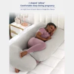 MAMIJOY Pregnancy Pillow 175*65cmPregnant Cushion Sleep Women Nursing Maternity＆Pregnancy Cushion Pillow for Pregnant Women MP10 - Image 3
