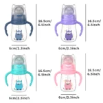 260ml bottle with handle, easy to clean, feeding accessory for children, suitable for various occasions - Image 6