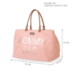 The Original Mommy Bag Large Diaper Bag, Mommy Hospital Tote and Travel Tote, Pregnancy Must Haves Mommy Pink - Image 6