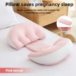 Pregnancy Pillows for Side Sleeping Maternity Support Full Body Comfort Waist Abdominal Aid for Pregnant Women’s Bed Rest
