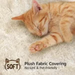 Cat Tree for Large Cats with Large Top Perch Multi-Level Tower for Indoor Cats with Condo Hammock Sleeping Bag Dangling Ball - Image 3