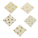 Soft and Comfortable Blanket for Newborns Cartoon Floral Print Muslin Diaper Swaddles Wrap Cloth Nursing Towel - Image 2