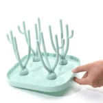 Bottle Drying Rack Feeding Cup Holder Removable Tree Shape Rack Cleaning Pacifiers And Accessories Storage Drying Shelf - Image 6