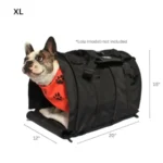 SturdiBag Pro 2.0 Pet Travel Carrier for Cats and Dogs Soft Sided Pet Carrier Bag with Safety Clips and Seatbelt Straps for Car - Image 4