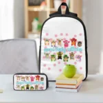 Proud Furby Collector Backpack Student Boys Girls BookBag School Bag Computer Shoulder Bags 3ps Insulated Lunch Bag Pencil Case - Image 6