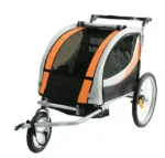 Hot sales Stroller Manufacture Trailers Hot Mom Infant Strollers Adjustable Travel Bike Trailer Hitchfor Twins - Image 4