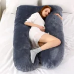 3kg 6.6lb U Pregnancy Pillow for Pregnant Women Sleep Nursing Maternity Full Body Support for Back Belly Hip Leg Removable Cover - Image 2