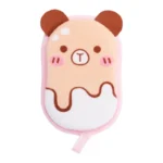 G2TC Cartoon Bath Sponge for Toddler Newborns Unisex Infants Cleaning Brush Soft Inirritative Bathing Shower Sponge - Image 5