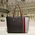 NEW CHHC new canvas fabric tote bag, fashionable and casual, waterproof coating shopping bag, high-quality handbag